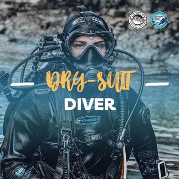 Погружения в сухом гидрокостюме/ Dry Suit Diver